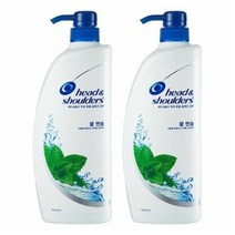 헤드앤숄더 쿨멘솔 샴푸850ML 비듬완화 가려움완화 시원한 샴푸 2개 (해피바스 바디워시 8g 증정)