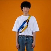 가방팝 언더크로스 롤리 웨이스트백 트리플 힙색