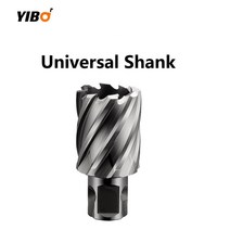 건식코아드릴 고출력 천공HSS-E 커터 구멍 톱 코어 드릴 비트 자석 12-60mmx25mm 범용/Weldon/Fein 퀵-인, 01 Universal Shank_17 28x25