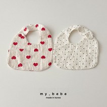 (23봄)마이베베 턱받이, 도트