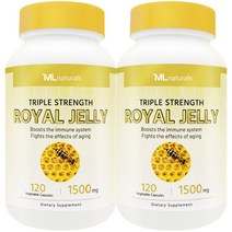 [미국빠른직구] 마이라이프 내추럴스 로열제리 1500mg 120정 2병