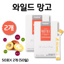 와일드 망고 씨앗 가루 추출물 분말 와이드 망고 2박스