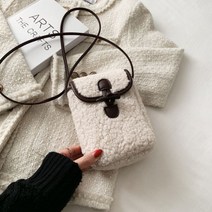 뽀글이 가방 에코 퍼 백 크로스백 양털 털 여성 겨울 숄더백 밍크 페이크 미니