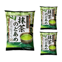 오사카야 말차 목캔디 일본 녹차사탕, 80g, 3봉