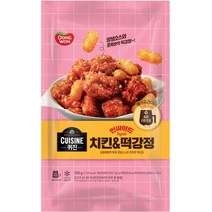 동원 퀴진 인싸이드 치킨 & 닭강정 500g, 1개