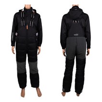 이화스포츠 요수 구스다운 멜빵바지 시즌2 낚시복, 그레이-95