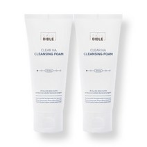 스킨바이블 클리어 HA 여드름 폼클렌징 100ml 피지 모공 관리 에스테틱 홈케어 제품, 2개