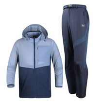 제이케이룩 서머에이드 아웃도어세트 남자바람막이 등산복바지