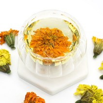 메리골드 꽃차 꽃잎차 국산 제주 마리골드 금잔화 대용량 100g