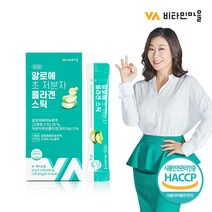 비타민마을 고함량 알로에겔 초 저분자 콜라겐 젤리 스틱 1박스 (총15포) 1포 5000mg 함유 알로에 베라겔 300달톤 초 저분자 피쉬 콜라겐, 옵션선택