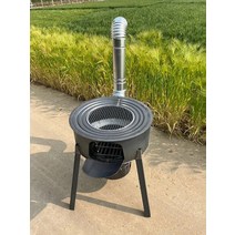 화덕만들기 장작 캠핑 화로 화로대 불멍 가마솥 화덕, 5번 회색 상자 43cm2.7 추가 두께스토브