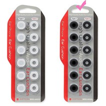 디더블유 프리미엄 이어폰 솜 스펀지 6쌍 1세트 블랙 이어폰, 단일 모델명/품번