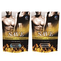SAVE 시트룰린 + 아르기닌 파우더 500g × 2개 시트룰린 아르기닌 세트 (총 1kg)
