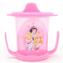 아기첫빨대컵 돌아기 연습 물컵 우유컵 6개월, 핑크