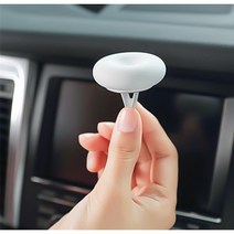 뭉툭 규조토 차량 방향제 디퓨저 탈취제 발향제 자석 송풍구 클립 DIY 공예 [정식수입 국내발송], 퍼플