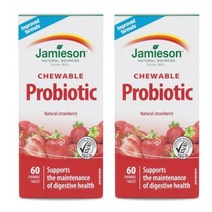 [CI107건강/영양제(유산균)] 자미에슨 츄어블프로바이오틱스딸기향530mg x 60정x2