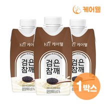 케어웰 검은참깨 (200ml x 18팩) 환자식 균형영양식 식사대용, 18팩, 200ml