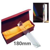 빛굴절 무지개빛관찰 180mm 삼각프리즘 관찰 분산현상 돌봄교실 빛분석 사고력 과학실