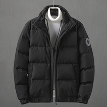 M-8Xl 겨울 신사복 캐주얼 다운 재킷 패션 패션 브랜드 모든 일치 단색 대형 뚱뚱한 남자 다운 재킷