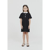 빈 현대충청 BX22OP03BK 블랙 요루지 에이라인 미니드레스