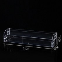 향수장 향수 진열대 아크릴 서랍 6단 투명 디스플레이 KQ4571, 원컬러, 2단