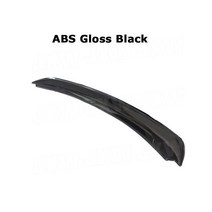 포드 머스탱 GT V8 V6 쿠페 GT350 스타일 리어 트렁크 스포일러 2015-2018 ABS 윙을위한 자동차 카본 파이, 03 ABS Piano Black