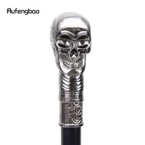 해골 머리 Steampunk 워킹 지팡이 패션 장식 워킹 스틱 신사 럭셔리 Crosier 노브 워킹 스틱 93cm
