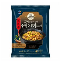 CJ더마켓 탕비실 업소용 식당용 PC방 탑티어 고메 중화소고기볶음밥 간편식 컵밥 국밥 냉동밥 솥밥 점심 도시락 420G, 47개