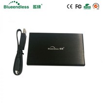USB 외장하드 HDD Blueendless-BU23T 알루미늄 2.5 인치 hdd 케이스 3.0 to Sata 6Gbps 고속 휴대용 하드 디스크 드라이브 외장 테라바이트, 500G_3, 500G