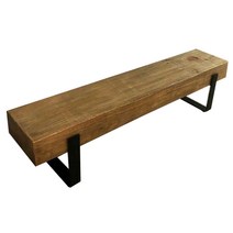 통나무벤치 고재 벤치 평벤치 우드 대기석 아파트, J.200X35X40 (길이  너비 및 높이) 나무 두