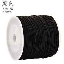 바느질함 493# 문완천선취침천손꼬치불주불두삼통산주리드 갈고리가 구슬을 꿰고 있다 다소미얼 Z, 5_파우치 스판 라인 / 블랙 1.2mm / 1권 약, 1개