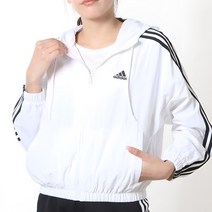 [아디다스] W 3S WV WB (HT3399 IC0560) 여성 우븐 바람막점퍼 블랙/화이트