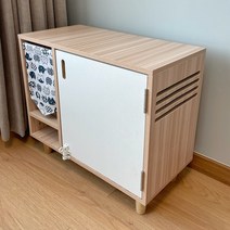 고양이대형화장실 고양이화장실후드형 후드형고양이화장실 고양이후드형화장실 서클제로 고양이 원목화장실