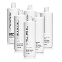 폴미첼 인비저블웨어 샴푸 프렙 텍스처 빌드 볼륨 가는 모발용 1L Paul Mitchell Invisiblewear Shampoo, 6개