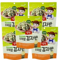 일루몬트 우리아이를 위한 김과 야채 콩순이 우리아이 주먹밥 김자반 30g, 5개