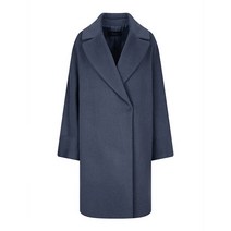 더아이잗 더아이잗 더아이잗 오버핏 더블 카_라 울 코트IKBM0CT72 (P002233590)