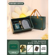 회사 송년회 선물 임직원 선물 실용 티포트 다기세트 동반 선물 기업 단조 고객 사은품, 베이직-그린깃털-일반선물세트