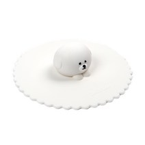 데일리라이크 실리콘 머그 리드, 01 Bichon frise, 1개