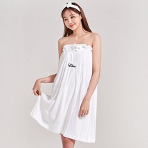 이라인 퓨어 탑 샤워가운 화이트, 여_(탑가운)화이트F