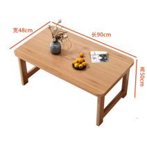 거실테이블 접이식 밥상 간이책상 1인용 2인용 접이책상 테이블, 18.원색길이90x폭48x높이50