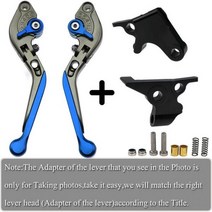 오토바이 CNC 조정 가능한 브레이크 클러치 레버 세트 혼다 CBR125R 2004 2010 2011 2012 2013 2014 CBR 125R 125 CBR125 R, A7 B7 C4 D4