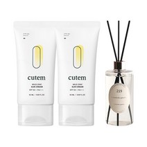 큐템 마일드 징크 선크림 50ml x2 + 대용량 디퓨저 500ml (증정)_M, 상세페이지 참조, 상세페이지 참조, 상세페이지 참조