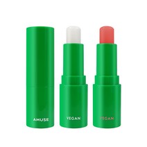 어뮤즈 비건 그린 립밤 02 로제, 3.5g, 1개