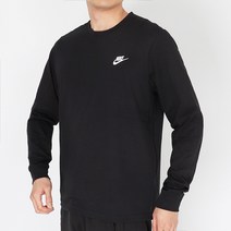 나이키 일상 긴팔티 NSW 롱슬리브 티 블랙