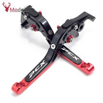 브레이크 레버 핸들 바 혼다 PCX 125 PCX125 150 오토바이 액세서리 접이식 확장형 클러치, 12 black red, 12 black red