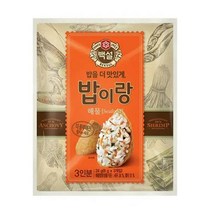 CJ더마켓 탕비실 업소용 식당용 PC방 탑티어 밥이랑 해물 아이 반찬 컵밥 국밥 냉동밥 솥밥 점심 도시락 24G, 30개