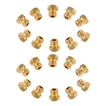 벽난로 부품 수리 M6x0.75 mm/0.5mm LP 가스 변환 키트 프로판 차단 프 온수기 DIY 버너 부품용 황동 제