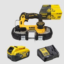 디월트 충전 밴드쏘 DCS377 18V 20V 세트 미니 소형 줄톱 절단기 밴드쇼 디월드, 20V 5.0Ah 배터리 세트
