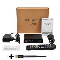 위성 TV 수신기 gtmedia v7 hd dvb-ss2s2x vcm acm 멀티 스트림 t2mi 업그레이드 v7s hd보다 freesat v7s hd에서 업그레이드, 소원 USB 와이파이, 미국 플러그