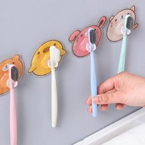 부착식 동물 칫솔 수납 걸이 3종 DD-11087칫솔걸이 부착칫솔걸이 칫솔수납걸이 칫솔보관부착걸이 칫솔꽂이 동물칫솔걸이 캐릭터칫솔걸이 칫솔홀더 유아칫솔걸이 칫솔보관, 병아리, 쿠팡 daolcom 병아리